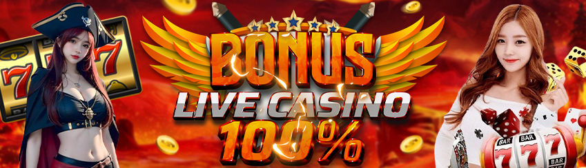 EVENT LIVE CASINO 100%